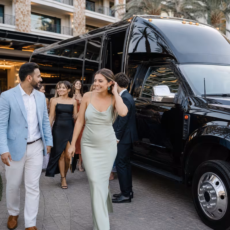 Private event transportation