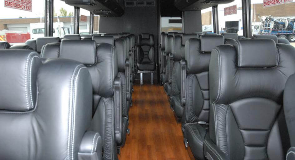 Glendale 20 Passenger Minibus Interior