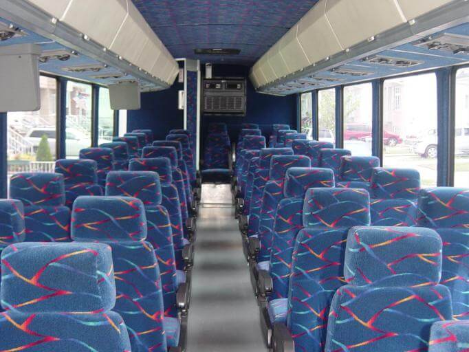  35 Passenger Shuttle Bus Interior