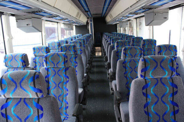  40 Passenger Coach Bus Interior