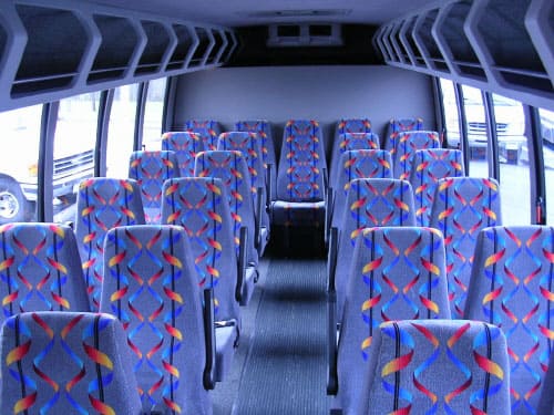Gilbert 15-35 Passenger Minibuses Interior