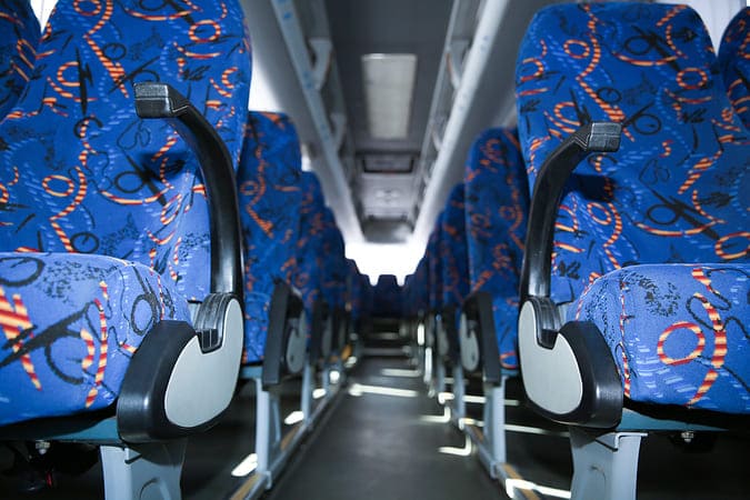 Gilbert 47-56 Passenger Charter Buses Interior